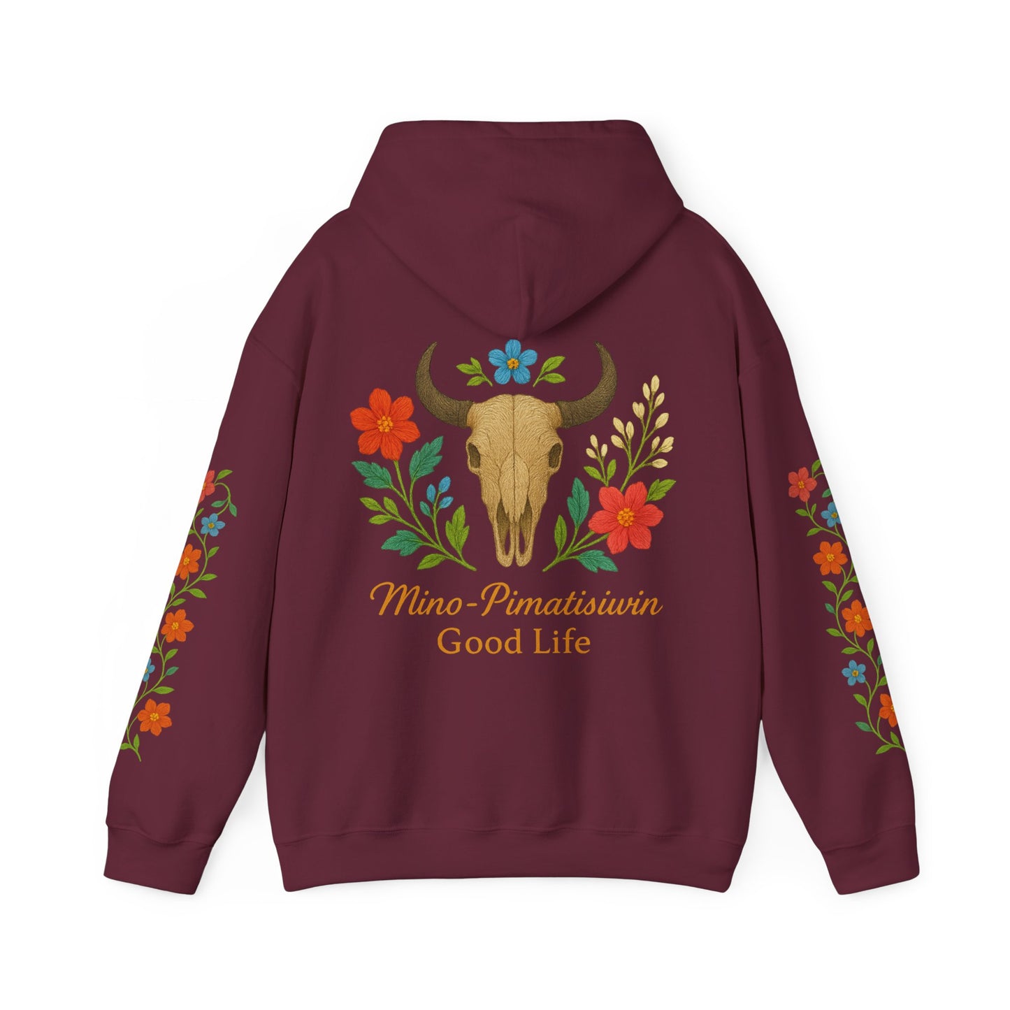 MINO-PIMATISIWIN | Good Life Hoodie – Embodying the Cree Good Life Teaching