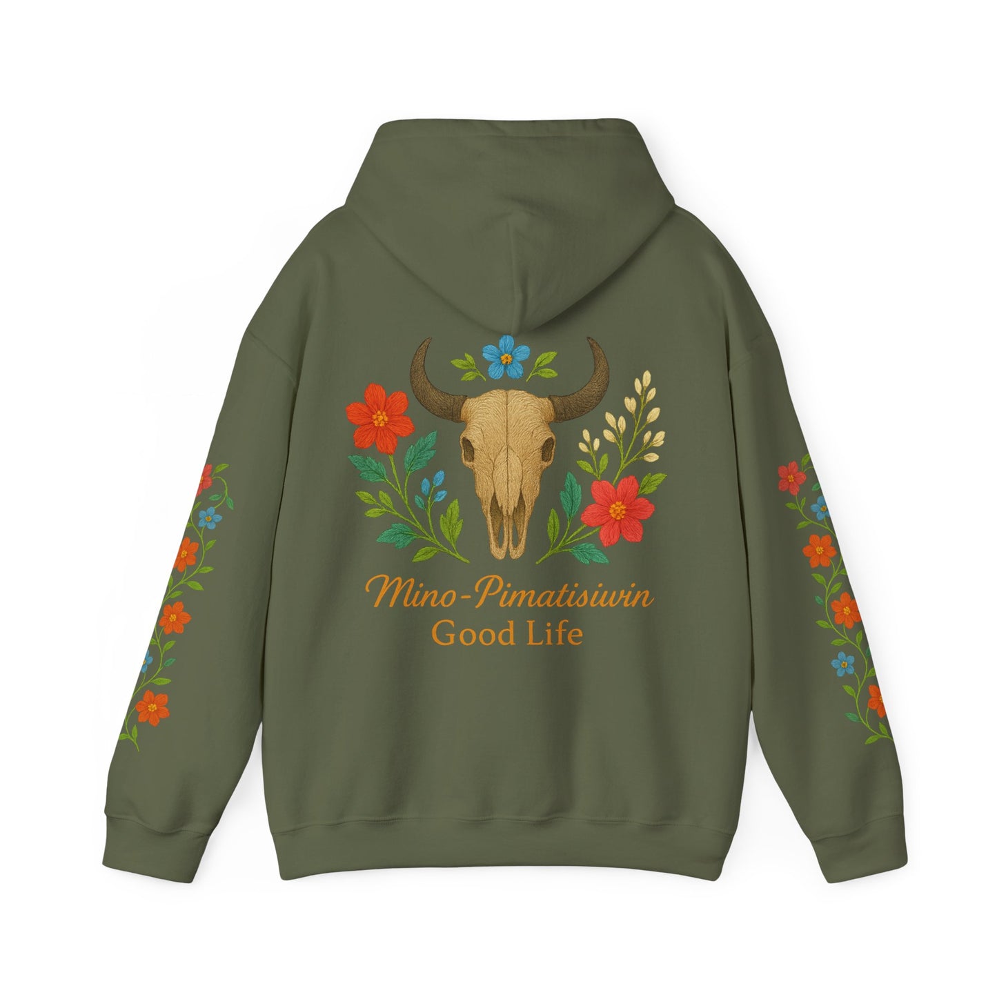 MINO-PIMATISIWIN | Good Life Hoodie – Embodying the Cree Good Life Teaching